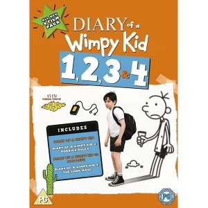 image of Diary Of A Wimpy Kid 1-4 DVD