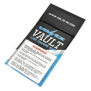 Voltz Charge Vault Lipo Sack/Bag Small 10Cm X 20Cm