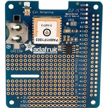 Image of 2324 Ultimate GPS HAT for Raspberry Pi A+, B+ or 2 - Adafruit