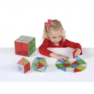 Image of Translucent Polydron Class Set