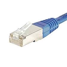 Patch Cord RJ45 CAT.6 F/UTP Blue - 0.15 M Copper/Aluminium