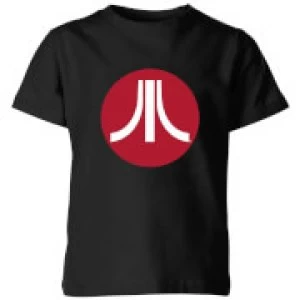 Image of Atari Circle Logo Kids T-Shirt - Black - 11-12 Years