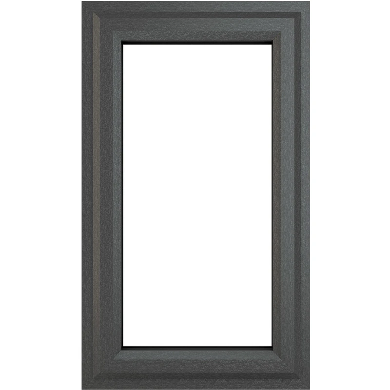Image of Crystal Triple Glazed Window Grey/White Lh 610 X 1040Mm Clear 4GRYWHTG6101040