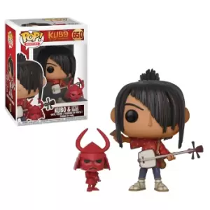 image of Kubo with Little Hanzo Pop! Vinyl Figure