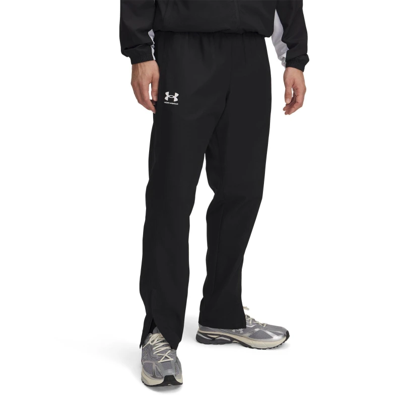 Image of Under Armour Rival Woven Tracksuit Bottoms Mens Black male M