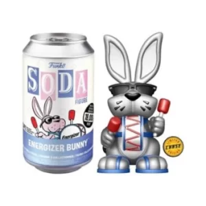Image of Energizer Bunny Vinyl Soda in a Collector Can