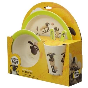 Image of Shaun the Sheep Reusable Bamboo Composite Kids Set