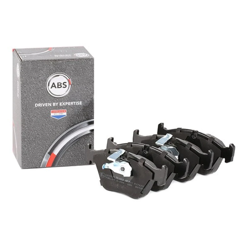 Image of A.B.S. 36998 Brake pad set prepared for wear warning indicator Brake Pad Set,disc brake (402)