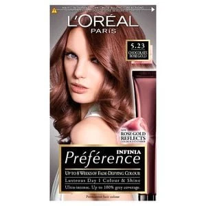 Image of Preference 5.23 Choc Rose Gold Brown Permanent Hair Dye