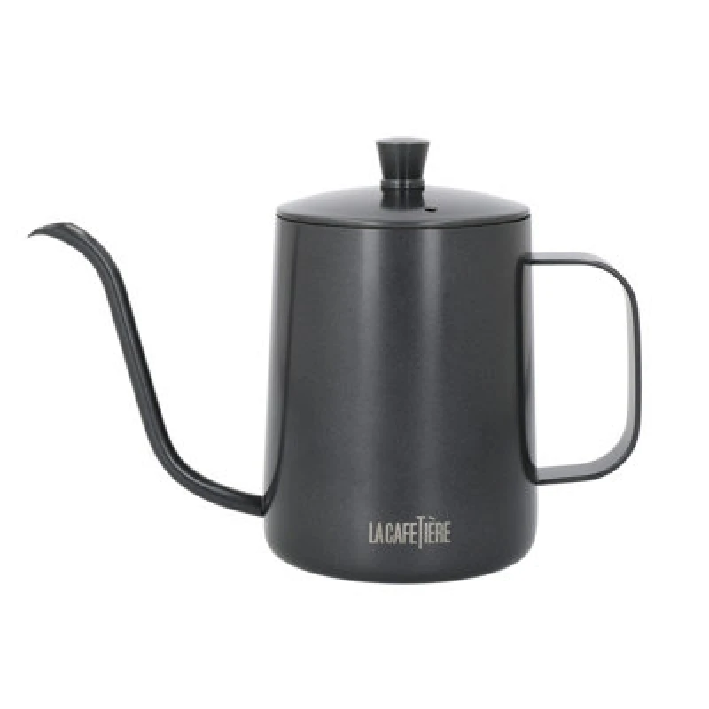 Image of La Cafetiere Gooseneck Coffee Pour Over Pot Black