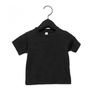 image of Bella + Canvas Baby Tri-Blend T-Shirt (18-24 Months) (Charcoal Black Triblend)