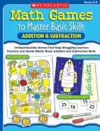 Image of math games to master basic skills addition and subtraction 14 reproducible