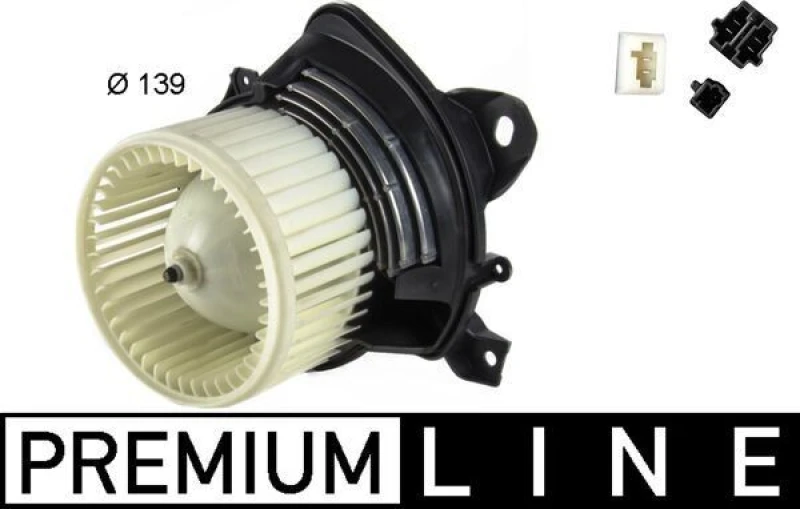 Image of Blower motor MAHLE AB 141 000P