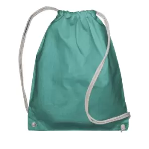 Image of Jassz Bags Drawstring Backpack (Pack Of 2) (One Size) (Turquoise)