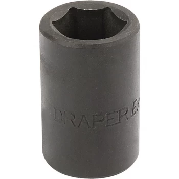 Image of Draper Expert 1/2" Drive Hi Torq Hexagon Impact Socket Metric 1/2" 16mm