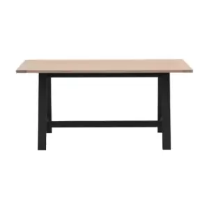 Image of Gallery Interiors Ascot Trestle Table in Meteor