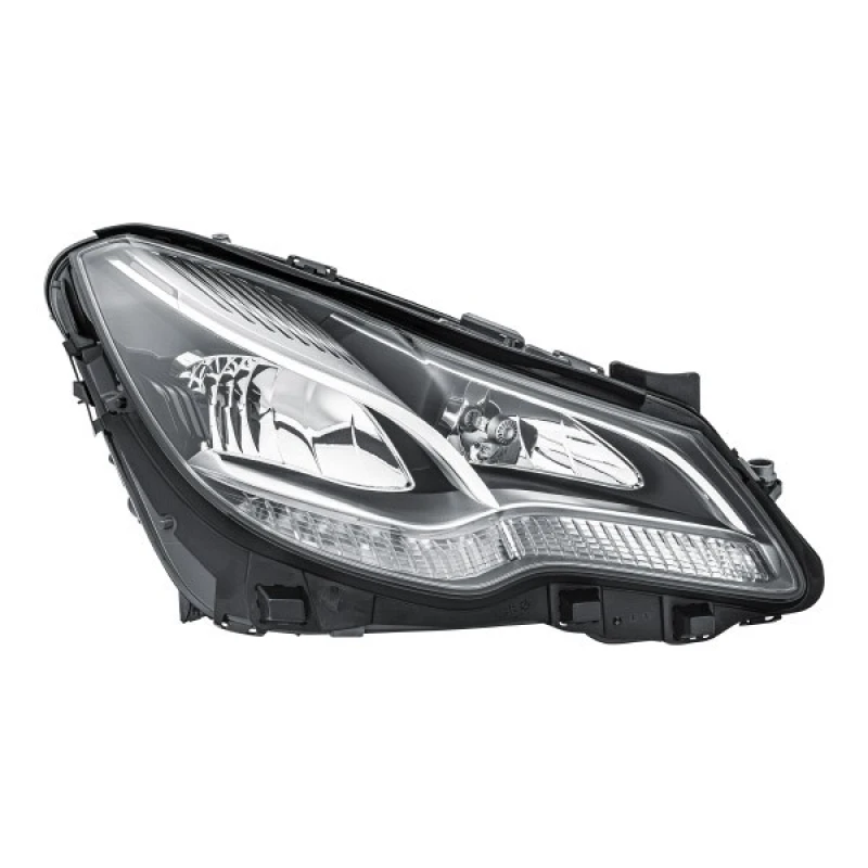 Image of HELLA 1EX 011 091-721 Headlights H7, without LED control unit for daytime running-/position ligh, Right, with bulbs, Halogen Headlight (259)