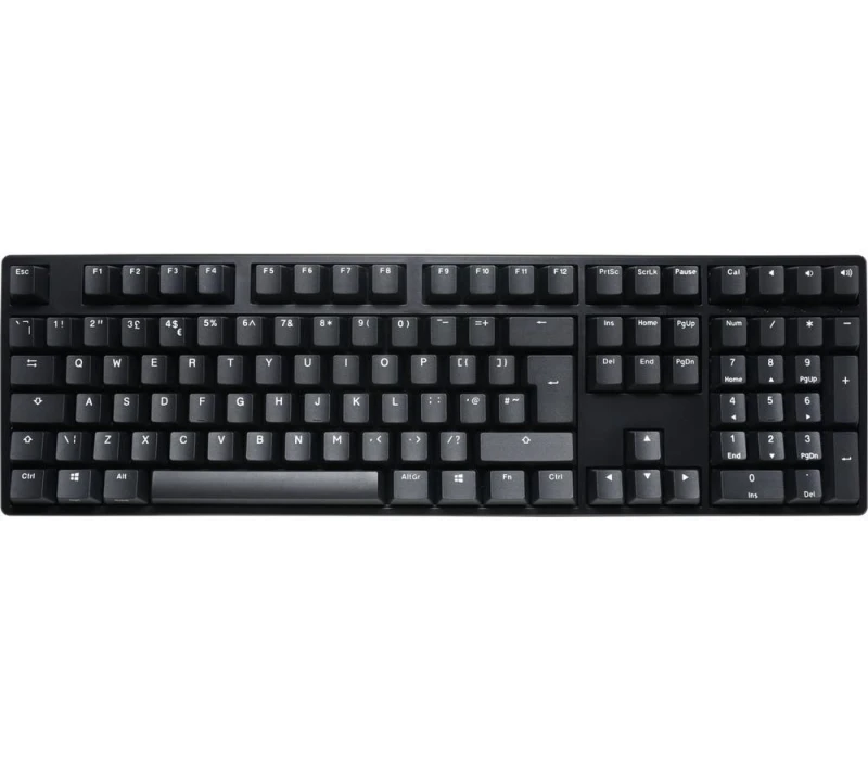 Image of Ducky Origin USB Mechnical Gaming Keyboard Cherry MX Brown - Black UK