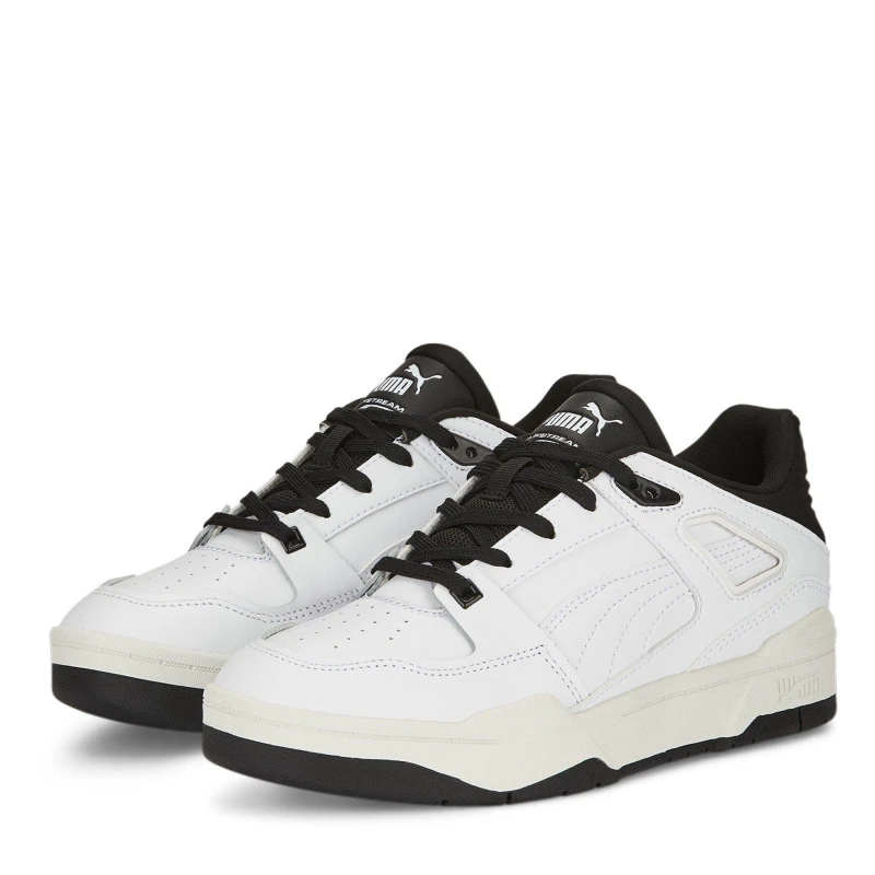 Image of Puma Slipstream Womens Trainers - White White 3