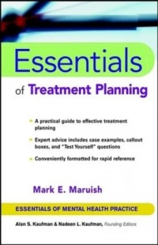Image of Essentials of Treatment Planning by Mark E. Maruish Paperback