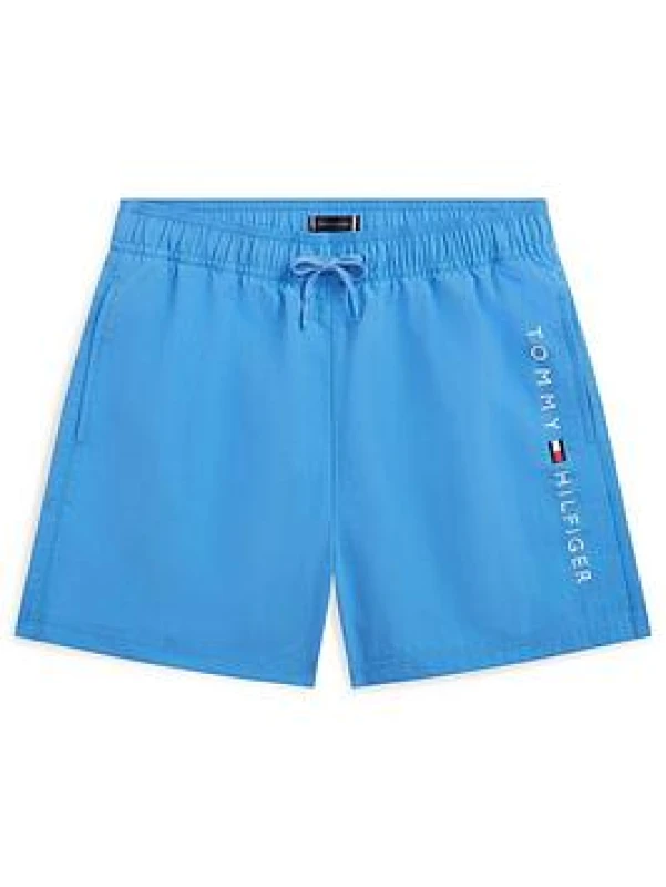 Image of Tommy Hilfiger Kids Swim Shorts - Blue Male 11 - 12 Years