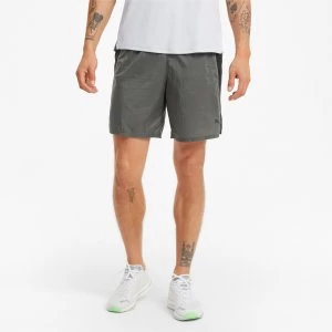 Image of PUMA Woven 7" Mens Running Shorts, Grey, size Large, Clothing