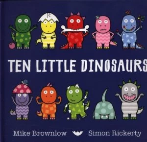 Image of Ten Little Dinosaurs by Mike Brownlow Book