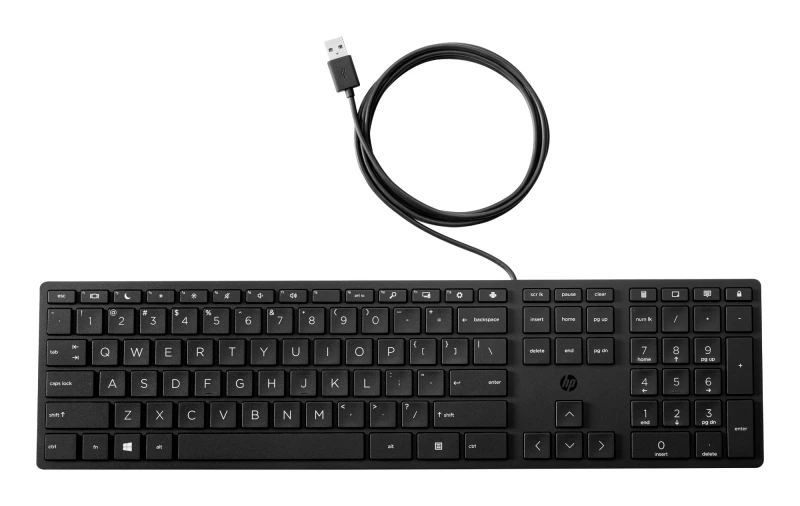 Image of HP 320K WD keyboard Office USB Black