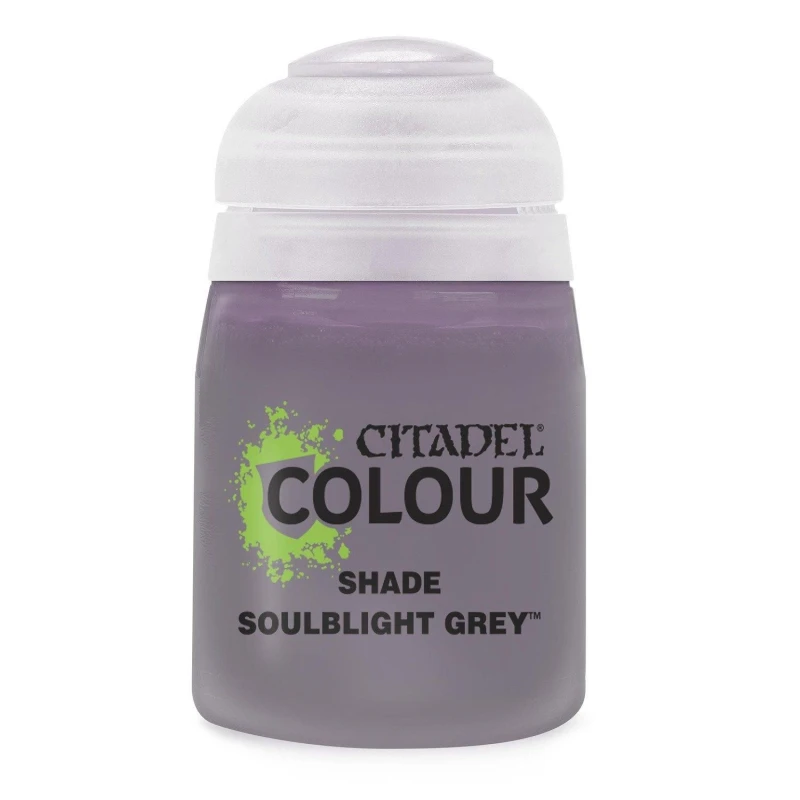 Image of Citadel Games Workshop Colour Shade: Soulblight Grey (18ml) Paint Multi