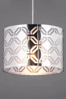 Image of Metallic Lasered Easy Fit Light Shade