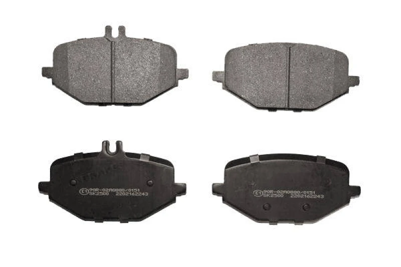 Image of LPR 05P2243 Brake pad set Brake Pad Set,disc brake (402)