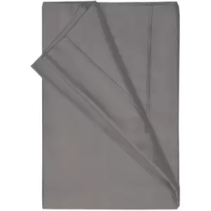 Image of Belledorm - 200 Thread Count Egyptian Cotton Flat Sheet (Kingsize) (Slate) - Slate