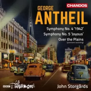 Image of George Antheil Symphony No 4 1942/Symphony No. 5 Joyous/ by George Antheil CD Album