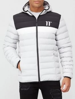 image of 11 Degrees Space Jacket, Grey/Black, Size L, Men