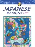 image of creative haven japanese designs coloring book