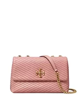 Image of Tory Burch Kira Small Quilted Moto Convertible Shoulder Bag