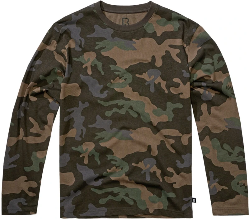 Image of Brandit Long sleeve T-Shirt Brandit Premium Vert Male 5XL