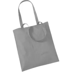 image of Westford Mill Promo Bag For Life - 10 Litres (One Size) (Pure Grey) - Pure Grey