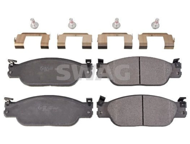 Image of Brake pad set SWAG 99 11 6088