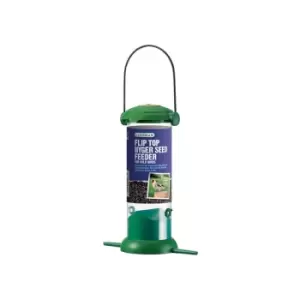 image of Flip Top Nyger Seed Feeder A01236 - Gardman