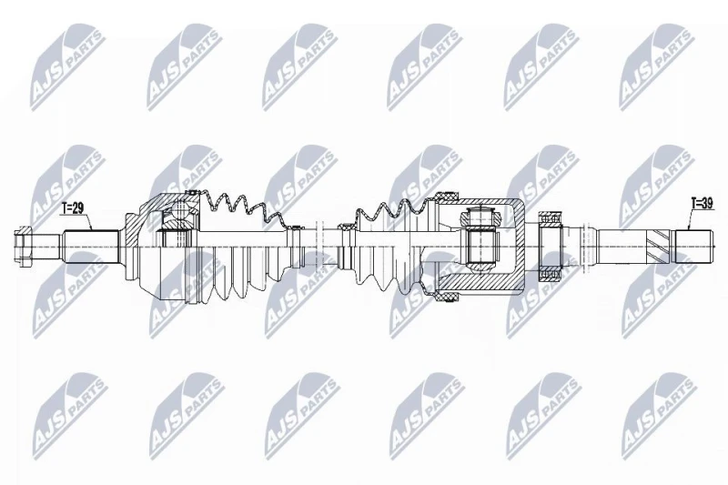 Image of NTY Drive shaft NTY NPW-PL-059