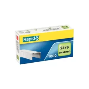 image of Rapid Standard Staples 246 1000 - Outer carton of 20