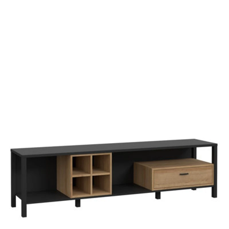 Image of Furniture To Go High Rock Wide TV Unit Black