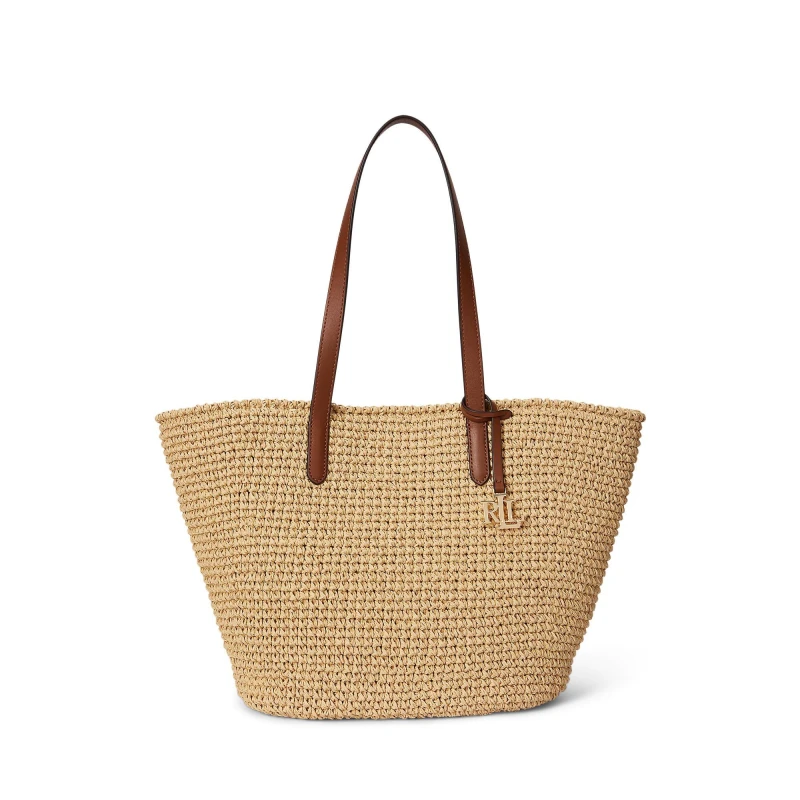 Image of Lauren by Ralph Lauren LRL Lainey Straw Ld62 Natural female One Size