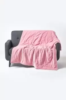 image of Velvet Quilted Throw