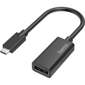Image of Hama USB 2.0 Adapter [1x DisplayPort socket - 1x USB-C plug]