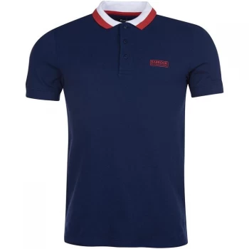 image of Barbour International Ampere Polo - Dress Blue BL78