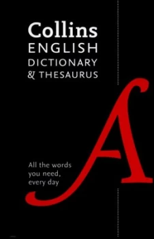 Image of Collins English Dictionary and Thesaurus Paperback edition : All In One Support for Everyday Use