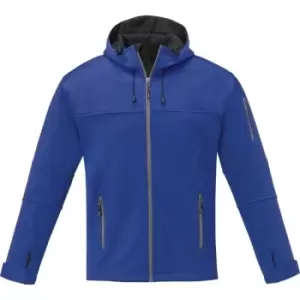 Elevate Mens Match Soft Shell Jacket (XL) (Blue)