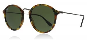 Image of Ray-Ban RB2447 Sunglasses Spotted Green Havana 11594E 52mm